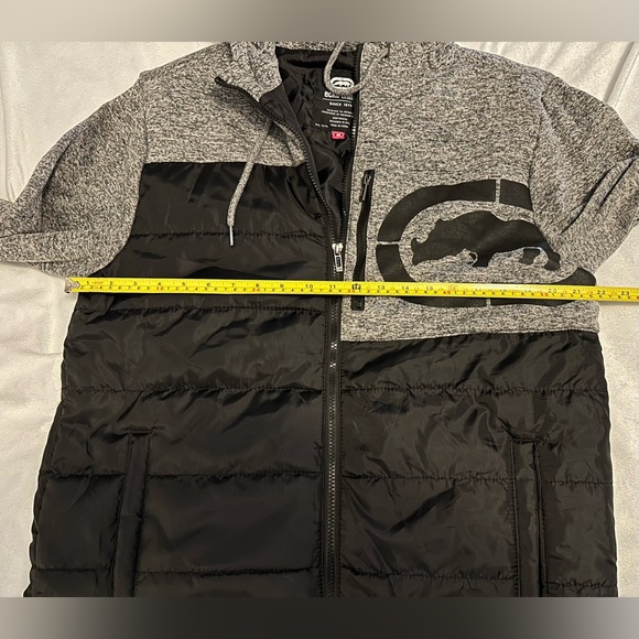 Ecko Unltd Hybrid Men Jacket Black And Gray Size Medium - Picture 5 of 9